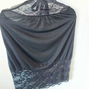 Charlotte Russe Black Knit Top